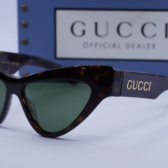 Final Price! Gucci GG1294S 004 Havana/Green Sunglasses main image 8